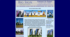 Desktop Screenshot of onebigsign.com